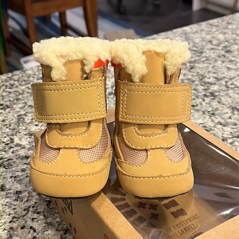 Timberland Climate Trekker Crib Booties Boots Shoes Infant Baby Sz 1, 3-6 Months